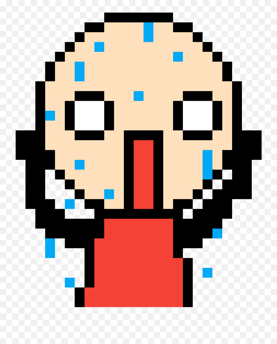Pixilart - Worried Emoji By Swirlywirly Png,Worried Emoji Png