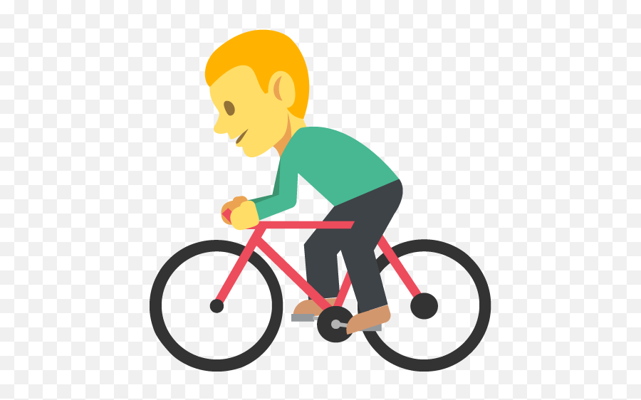 Bicyclist Emoji For Facebook Email U0026 Sms Id 1693 - Cyclism Emoji Png,Bicyclist Png