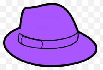 Download Hd Purple Winter Hat Png Clip - Clip Art Purple Hat,Winter Hat Png