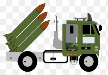 Missile Truck V2 Clipart Free Download Transparent Png - Nuclear Missile Launcher Clip Art,Missile Png