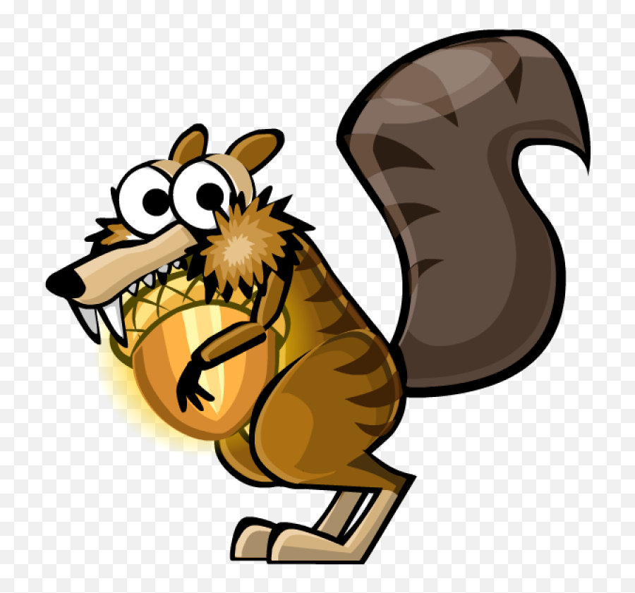 Ice Age Squirrel Png - Clipart Ice Age Scrat Cartoon,Squirrel Png