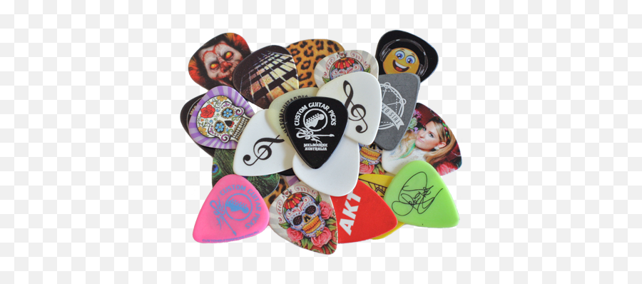 Custom Guitar Picks Latest - Guitar Picks Design Png,Guitar Pick Png