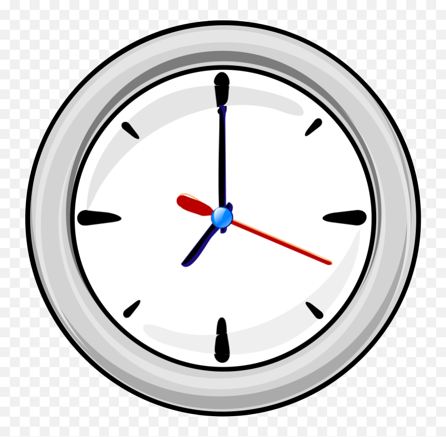Clipart Uhr 5 Station - Clock Clip Art Png,Clock Clipart Transparent