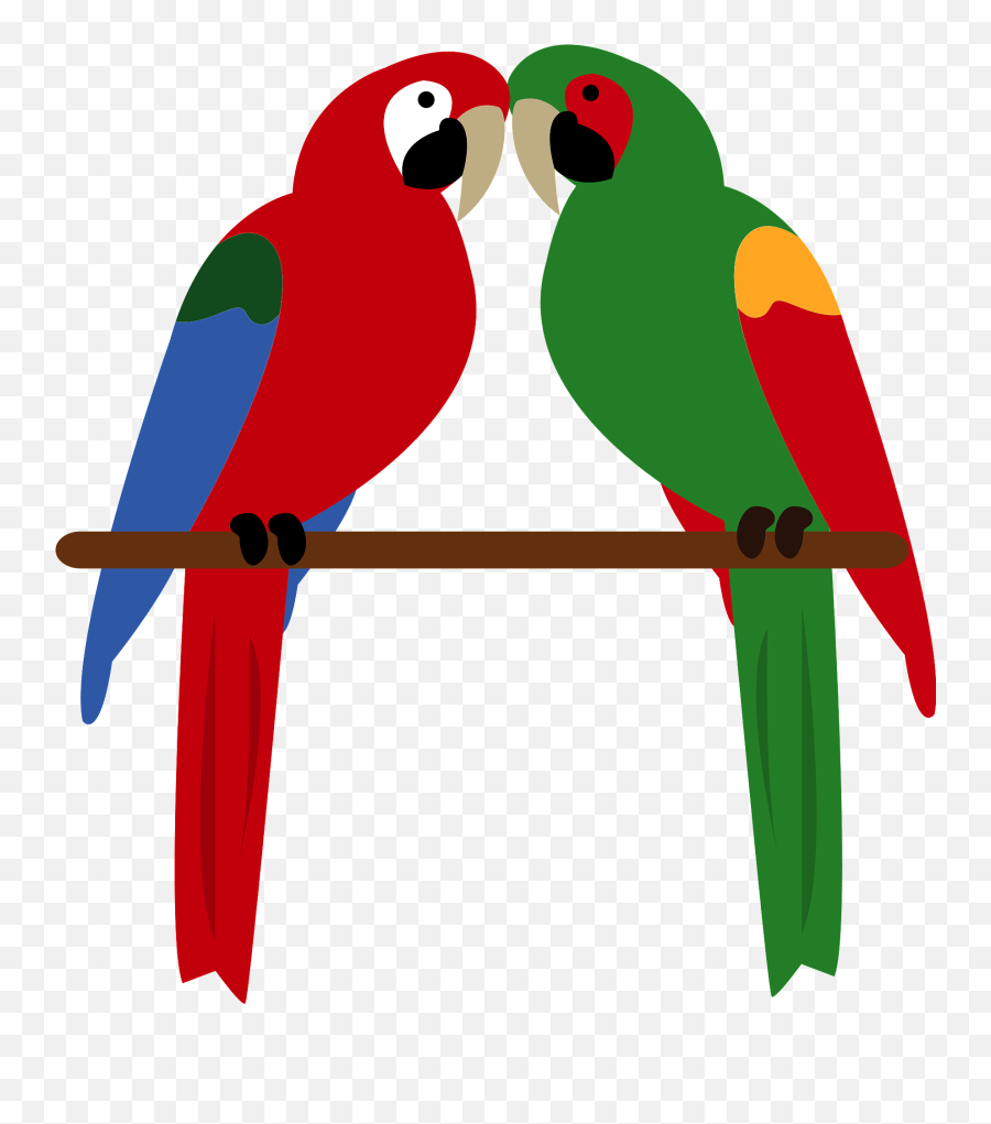 Green - Winged Military Macaw Clipart Free Download Png,Macaw Png