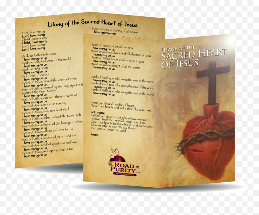 Litany Of The Sacred Heart Jesus - Christian Cross Png,Sacred Heart Png