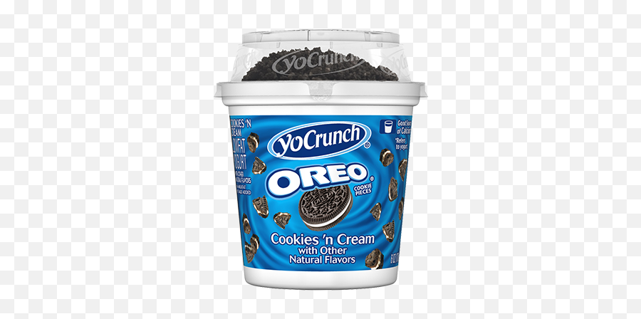 Yocrunch Yogurt With Oreo 6oz Wholesale - Danone Food Service Yocrunch Oreo Yogurt Png,Oreo Png