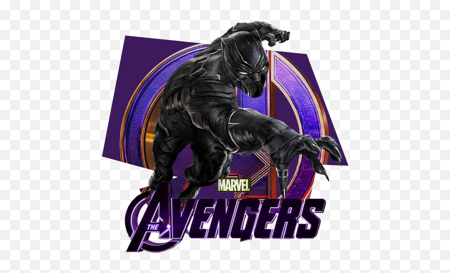 Avengers Black Panther - Designbust Logo Transparent Background Avengers Png,Black Panther Marvel Logo