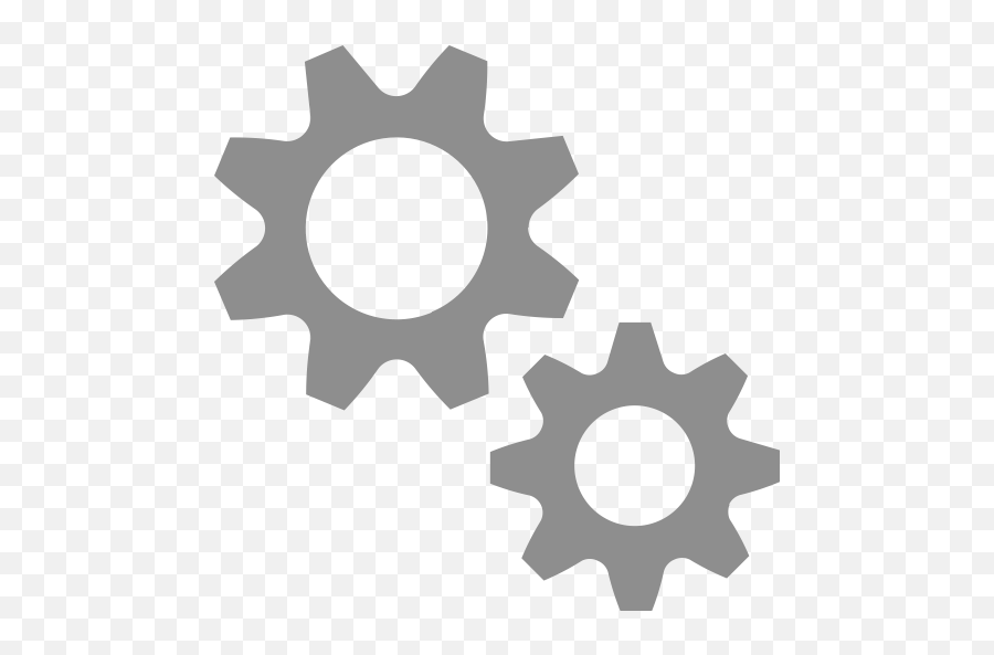 Download Free Png Cogs Gears Machine Preferences - Grey Gear Icon Png,Settings Icon Png