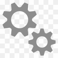 Download Free Png Cogs Gears Machine Preferences - Grey Gear Icon Png
