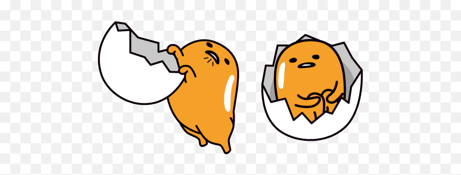Gudetama And Eggshell Cursor - Gudetama And Eggshell Png,Gudetama Transparent