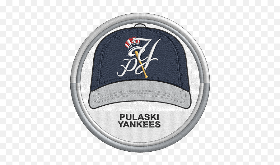 Pulaski Yankees Cap Hat Sports Logo - Appalachian League Oklahoma City 89ers Logo Png,Yankees Hat Png