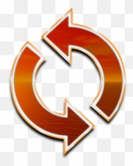 Download Seta Png Laranja Recarregar - Vertical,Seta Png