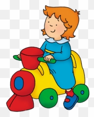 Toy Train Transparent Png - Rosie Caillou Png,Toy Train Png