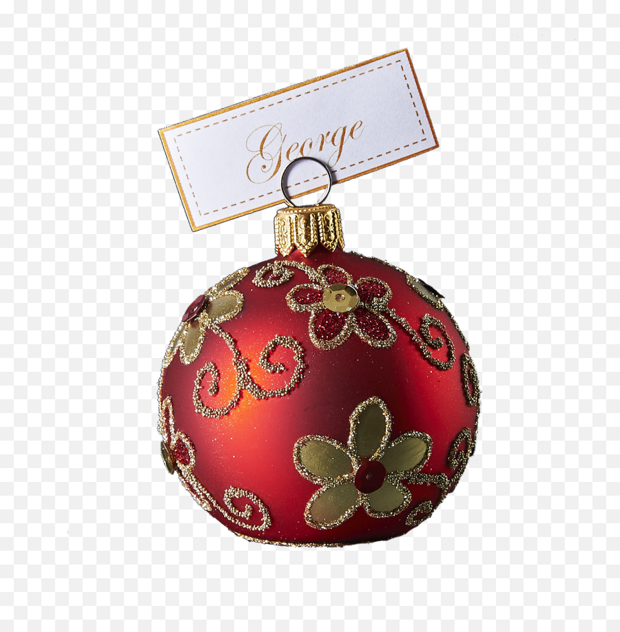 Free Red Ornament Png Download Clip Art - Christmas Day,Red Christmas Ornaments Png
