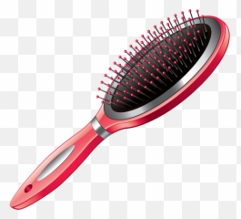 Clip Art Hair Brush - Png Download Full Size Clipart Transparent Background