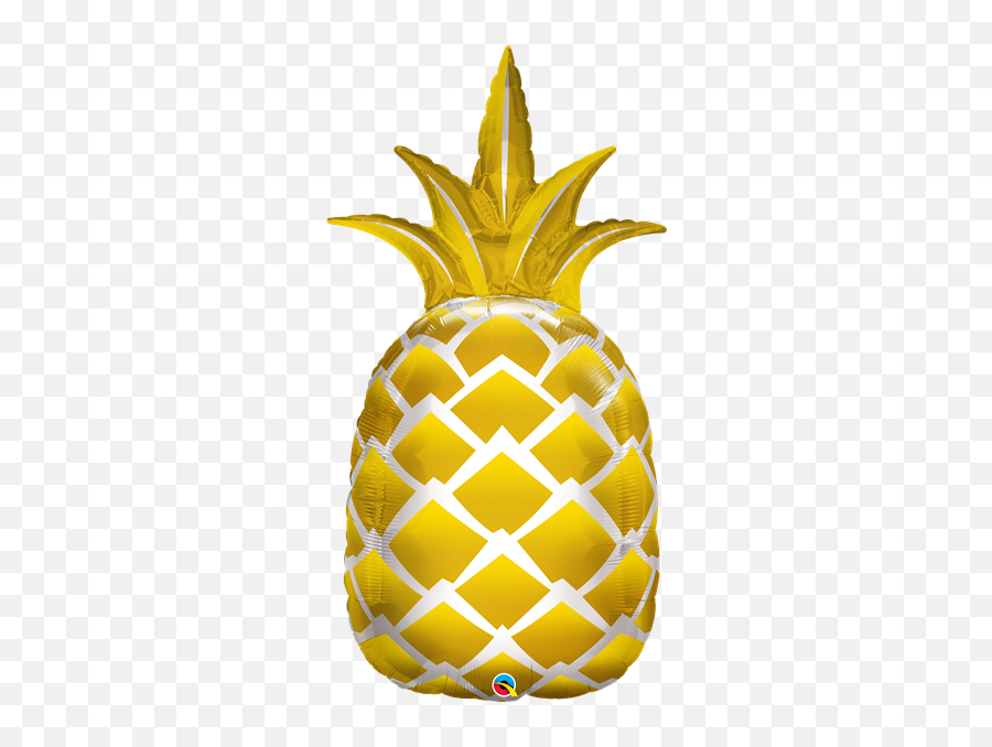 Download Hd Pineapple Transparent Luau - Pineapple Balloon Pineapple Helium Balloons Png,Pineapple Transparent