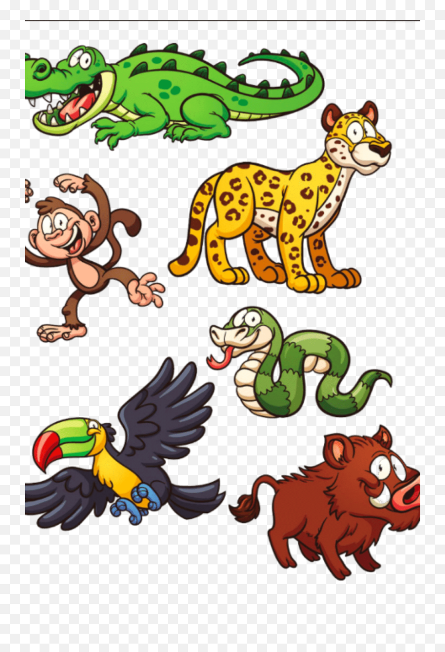 Cartoon Snake Zoo Animals Png - Animal Figure,Animal Den Icon