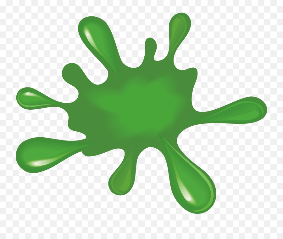 Green Paint Splat Free Svg - Green Paint Splash Clipart Png,Paint Splat Png