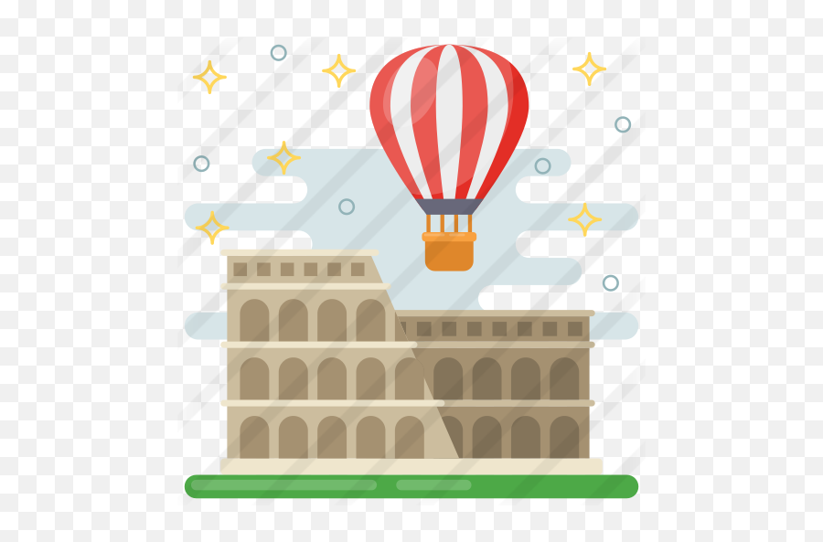 Colosseum - Free Buildings Icons Hot Air Ballooning Png,The Colosseum: An Icon