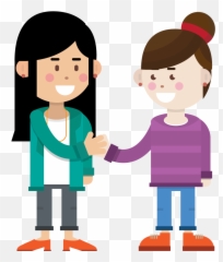 Positive Body Language Clipart - Png Download Full Size Art