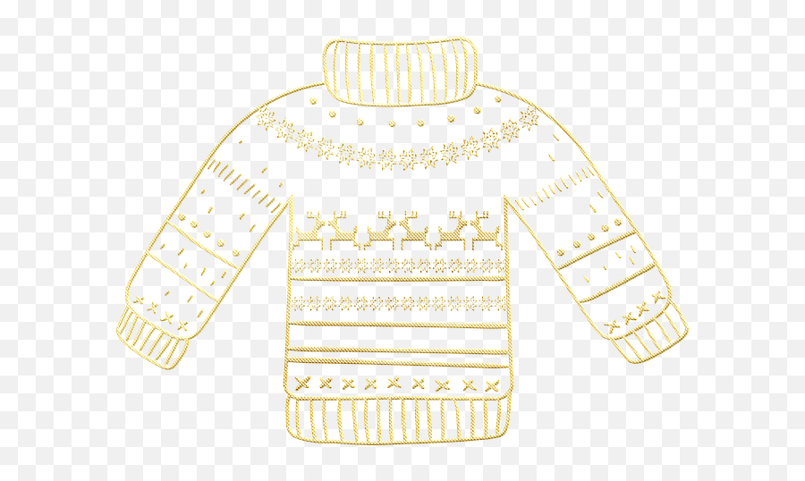 Free Photo Christmas Sweater Gold Foil Ugly - Long Sleeve Png,Jumper Icon