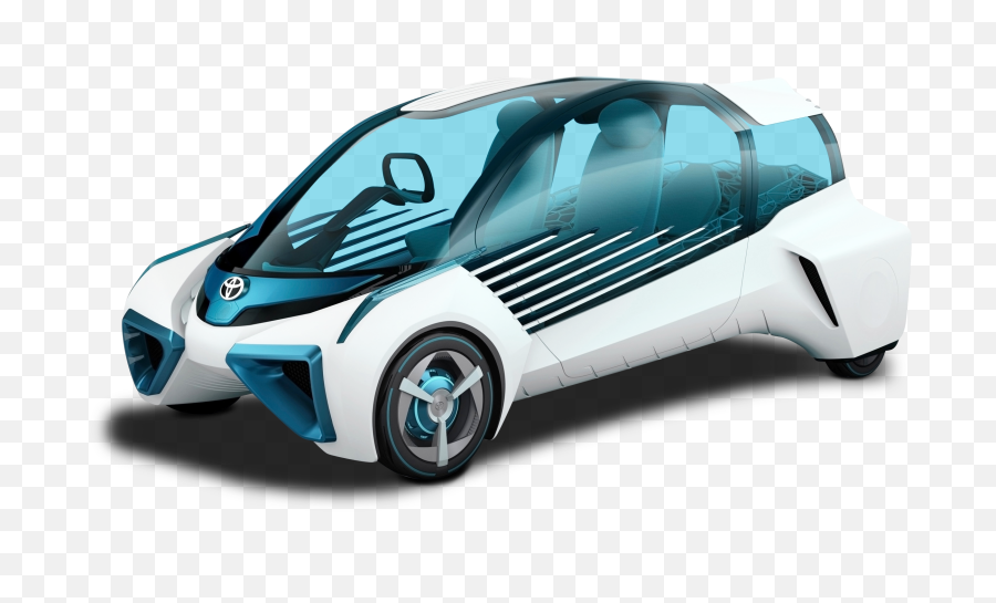 Toyota Fcv Plus White Car Png Image - New Toyota Futuristic Car,Toyota Car Png