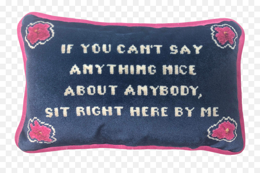 Alice Roosevelt Longworth Sassy Quote Ink Blue Velvet Toss - Alice Roosevelt Longworth Alice Blue Color Png,Alice Icon