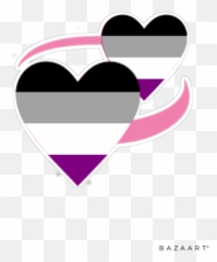 Emoji Pride Flag Icons Tumblr - Asexual Heart Emoji Transparent png