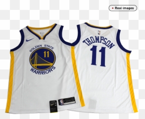 Swingman Klay Thompson 11 Golden State Warriors Jersey 2019 - Sleeveless png
