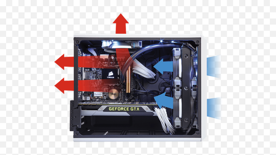 Does Leaving The Side Off A Computer Case Cause Better - Itx Case Airflow Png,Fan Icon On Computer Case