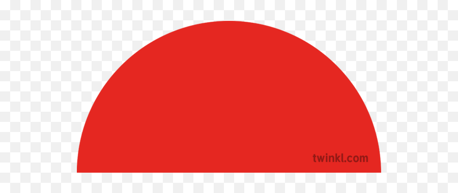 Red Semi Circle Png - Circle,Semi Circle Png