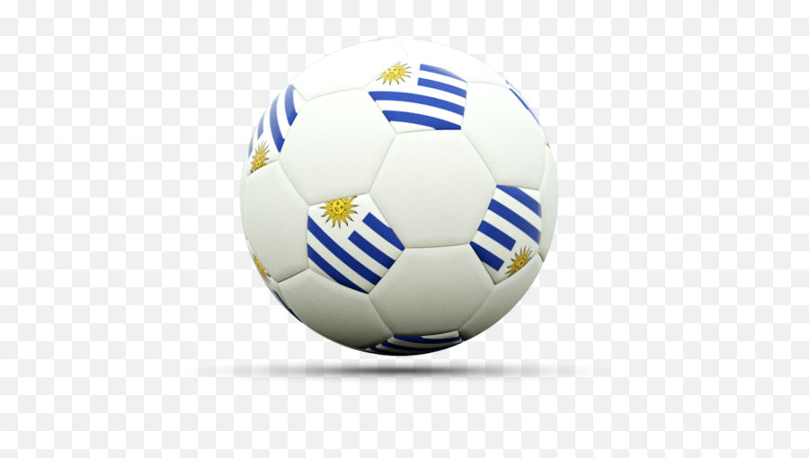 Football Icon Illustration Of Flag Uruguay - Football In Belize Png,Soccer Ball Transparent Background