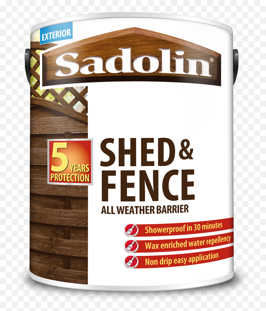 Sadolin Shed U0026 Fence All Weather Barrier - Sadolin Shed And Fence Png,Wooden Fence Png