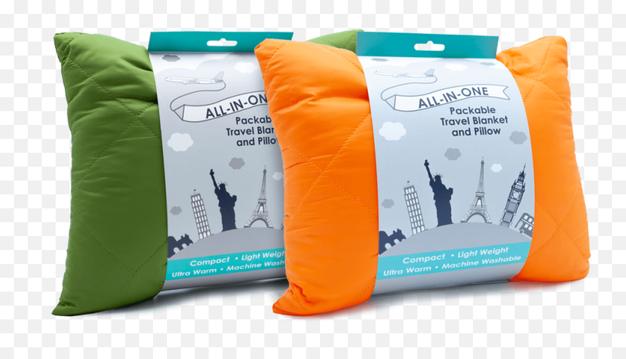 Introducing The All - Inone Travel Blanket U0026 Pillow Perfect Statue Of Liberty Silhouette Png,Cushion Png