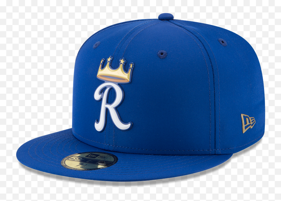 Mlb Unveils New Bp Caps For 2018 Uni Watch - Kansas City Royals Crown Fitted Hat Png,Baseball Laces Png