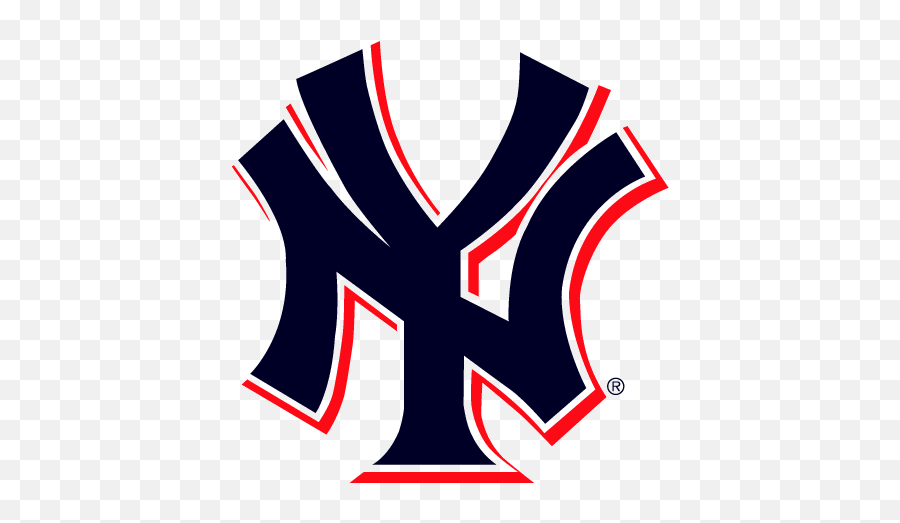 New York Yankees Logo 2 Colours - New York Yankees Png,Yankees Png