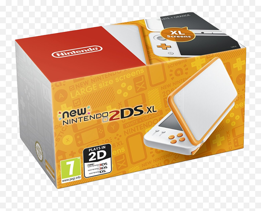 Download Nintendo 3ds Png Image - New 2ds Xl Orange And White,Nintendo 3ds Png