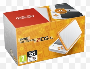Download Nintendo 3ds Png Image - New 2ds Xl Orange And White,Nintendo 3ds Png
