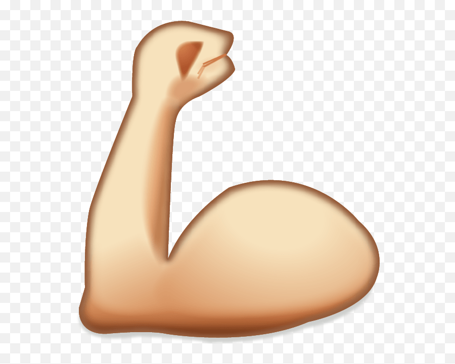 Flexing Muscles Emoji Transparent Png - Stickpng Emoji Arm Png,Omg Emoji Png