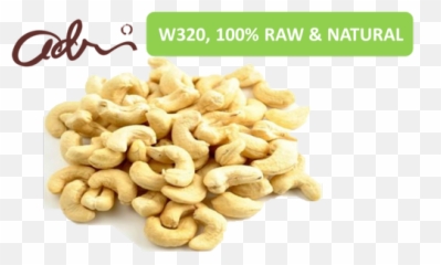 Cashew Nuts W320 - Transparent Packing Cashews 10 Kg Png,Cashew Png