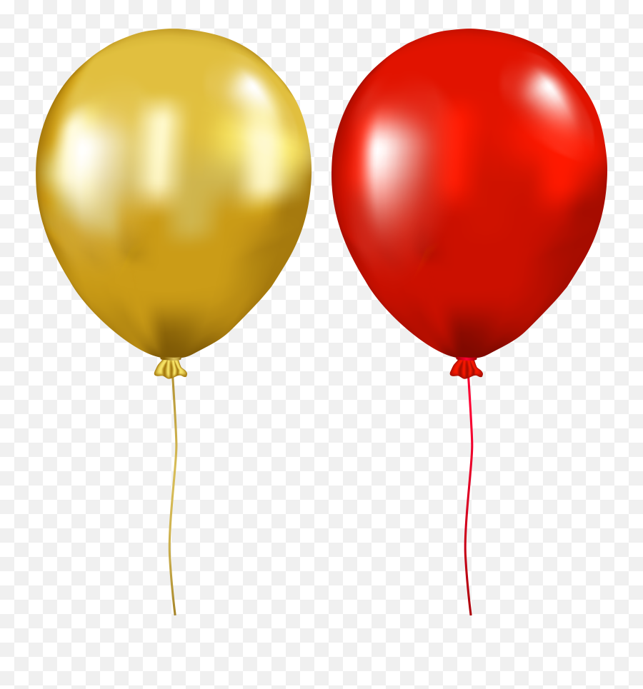 Download Hd Two Balloons Png Clip Art Transparent Image Red