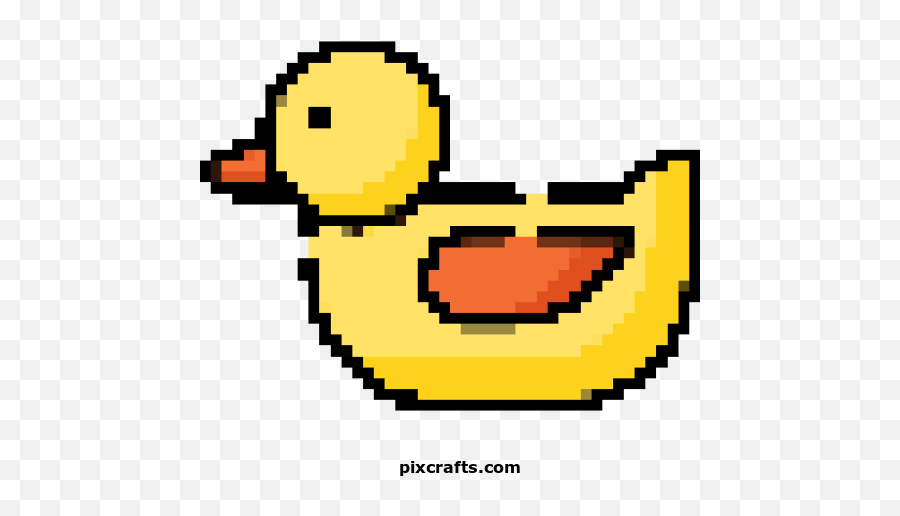 Duck - Printable Pixel Art Texas Flag Pixel Art Png,Rubber Duck Png