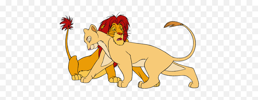 Download Hd Lion King Simba And Nala - Simba And Nala Lion King Older Png,Nala Png