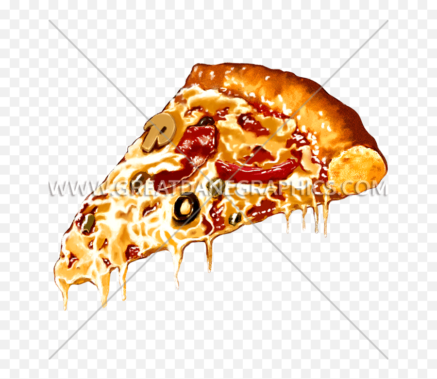 Pizza Slice Production Ready Artwork For T - Shirt Printing Pizza Slice Art Png,Pizza Slice Png