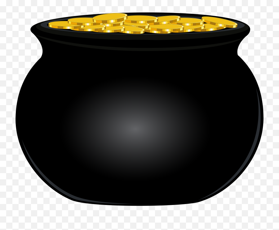 Gold Clip Art - Cooking Pot Png Download 80646345 Free,Cooking Pot Png