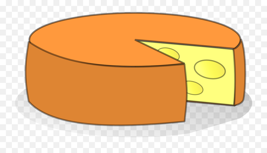 Cheese Wheel Dairy - Free Vector Graphic On Pixabay Cartoon Wheel Of Cheese Png,Cheese Slice Png