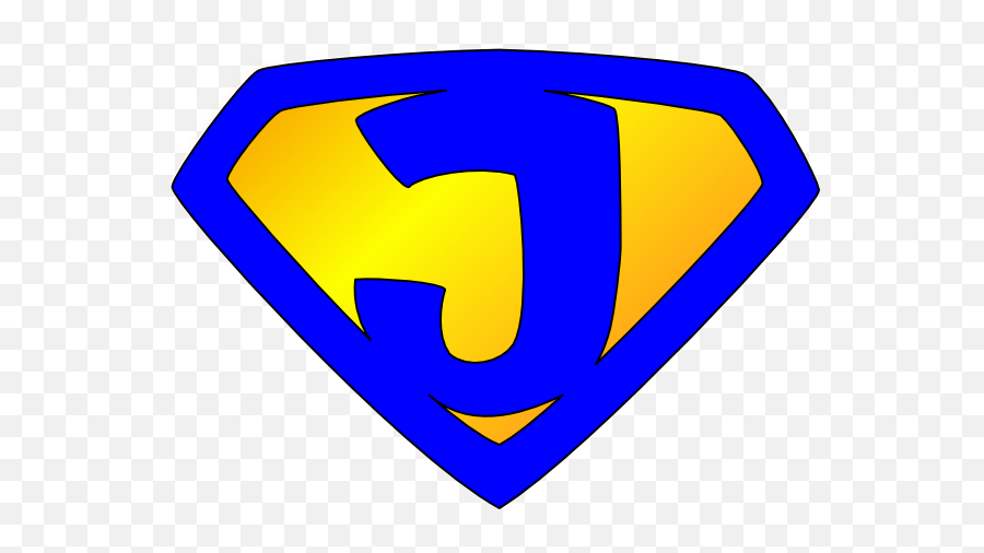 Jesus Superhero Logo Clip - Superman Logo Letter J Png,Jesucristo Logo