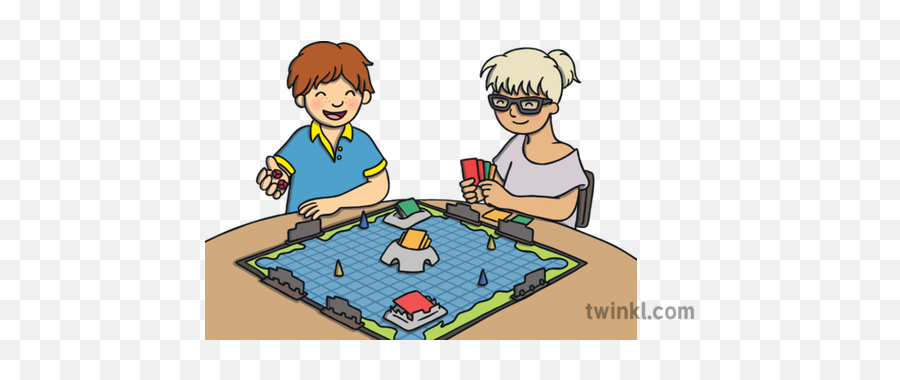 Children Playing Board Game Ae Sound Snap Cards English Ks1 - Cartoon Png,Board Games Png