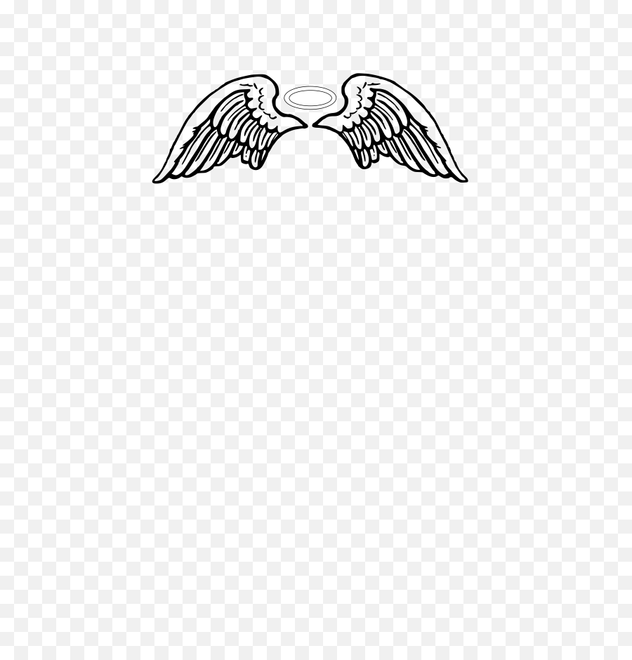 Angel Wings Tattoo Halo Transparent Png - Angel Wings Clip Art,Angel Wing Transparent