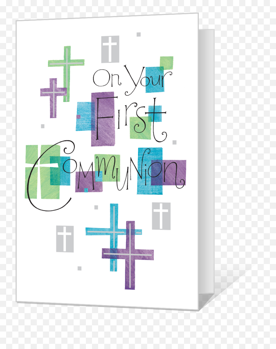 Download Your First Communion Printable - Cross Png,Communion Png